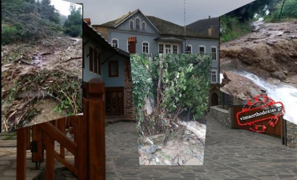 Βιβλική καταστροφή στο Αγιον Ορος