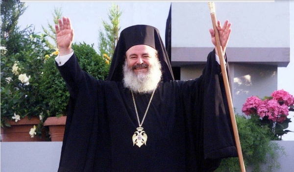 Ο Αρχιεπίσκοπος Αθηνών Χριστόδουλος στο Αρχονταρίκι